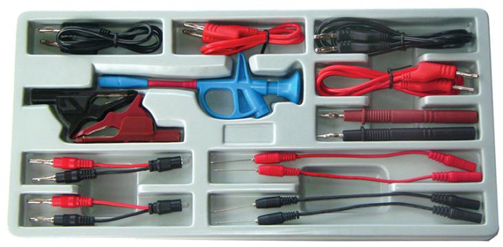 Assortiment de câbles de test et accessoires | 15 pièces