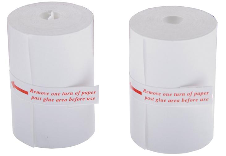 Rouleaux de papier de rechange pour imprimante | 2 pièces