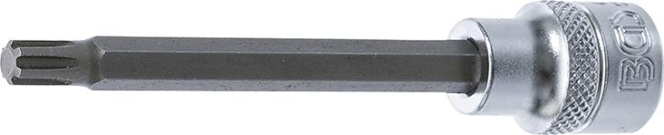 Douilles à embouts | longueur 100 mm | 10 mm (3/8) | profil cannelé (pour RIBE) M6