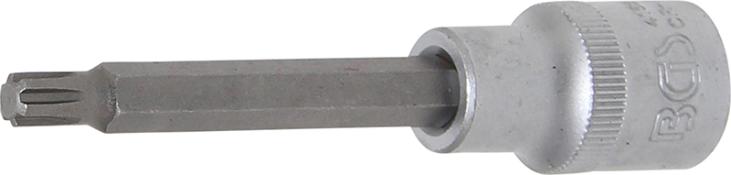 Douilles à embouts | longueur 100 mm | 12,5 mm (1/2) | profil cannelé (pour RIBE) M7