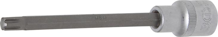 Douilles à embouts | longueur 140 mm | 12,5 mm (1/2) | profil cannelé (pour RIBE) M8