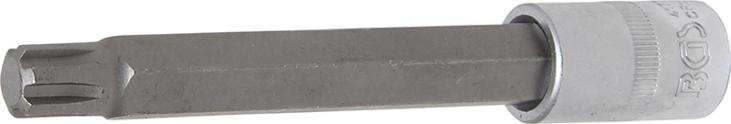 Douilles à embouts | longueur 140 mm | 12,5 mm (1/2) | profil cannelé (pour RIBE) M13