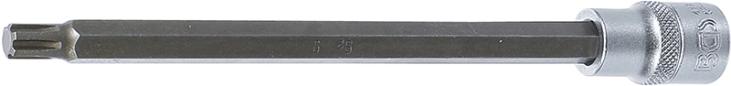Douilles à embouts | longueur 200 mm | 12,5 mm (1/2) | profil cannelé (pour RIBE) M9