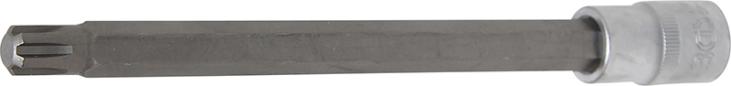 Douilles à embouts | longueur 200 mm | 12,5 mm (1/2) | profil cannelé (pour RIBE) M12