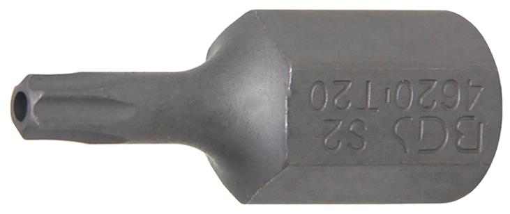 Embout | longueur 30 mm | 3/8 | profil T (pour Torx) avec perçage T20