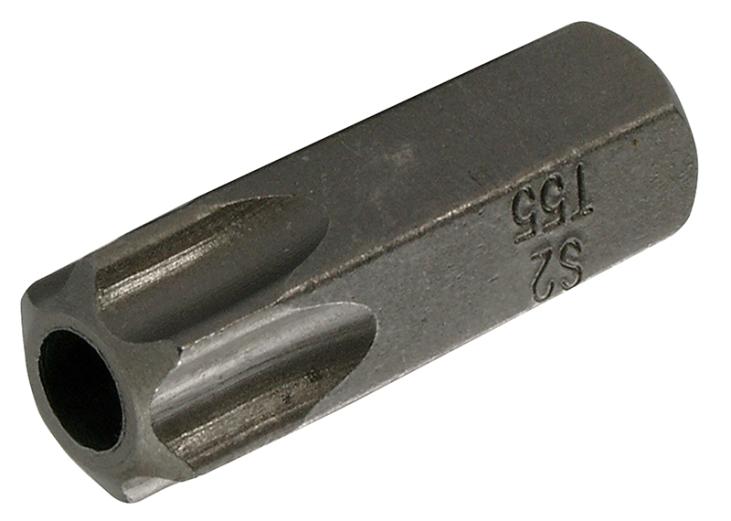 Embout | longueur 30 mm | 3/8 | profil T (pour Torx) avec perçage T55