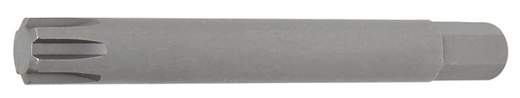Douilles à embouts | longueur 100 mm | 10 mm (3/8) | profil cannelé (pour RIBE) M12