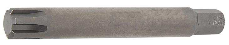 Douilles à embouts | longueur 100 mm | 10 mm (3/8) | profil cannelé (pour RIBE) M13