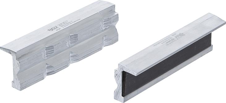 Mors de protection pour étau | aluminium | largeur 100 mm | 2 pièces