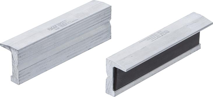 Mors de protection pour étau | aluminium | largeur 100 mm | 2 pièces