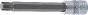Douilles à embouts | longueur 140 mm | 12,5 mm (1/2) | profil cannelé (pour RIBE) M12